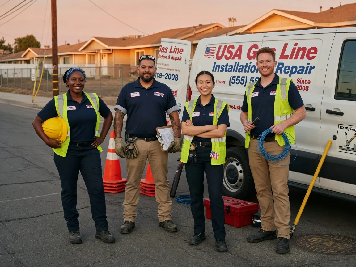 Gas Line Installation company in Zuni, NM